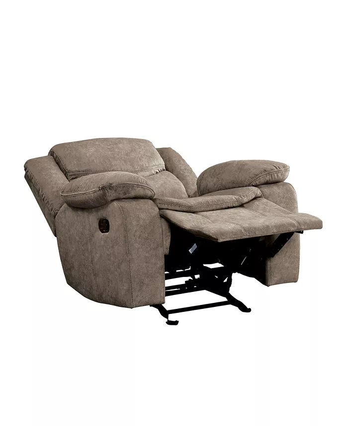 Homelegance White Label Veloce 43 Glider Reclining Chair