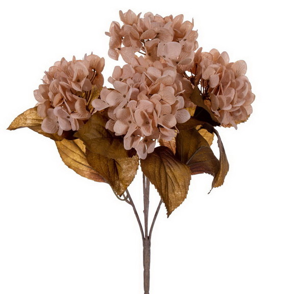 Vickerman 16.5 Cream Hydrangea Bush 2/Bag