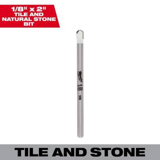 MW 18 in. Carbide Tipped Drill Bit for Drilling Natural Stone Granite Slate Ceramic and Glass Tiles 48-20-8990