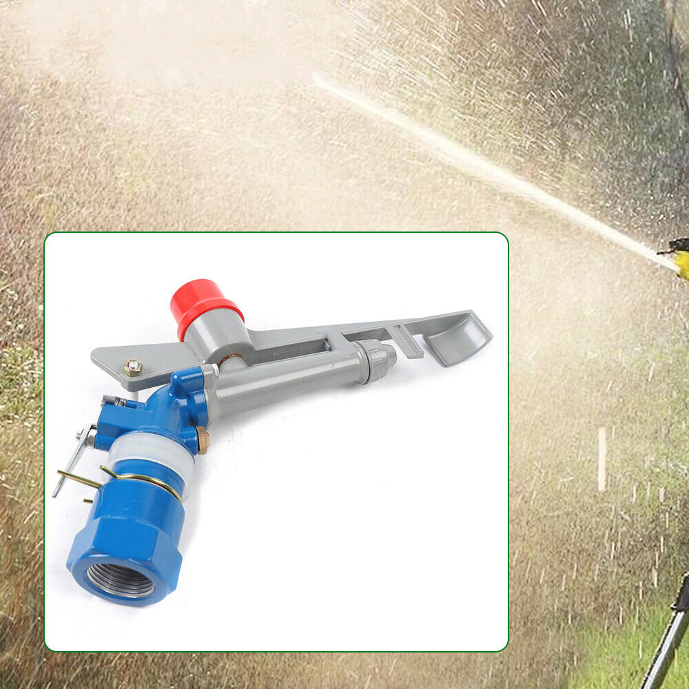 Oukaning Agriculture Irrigation Sprinkler 360 Degree Adjustable Large-Area Watering Spray Gun