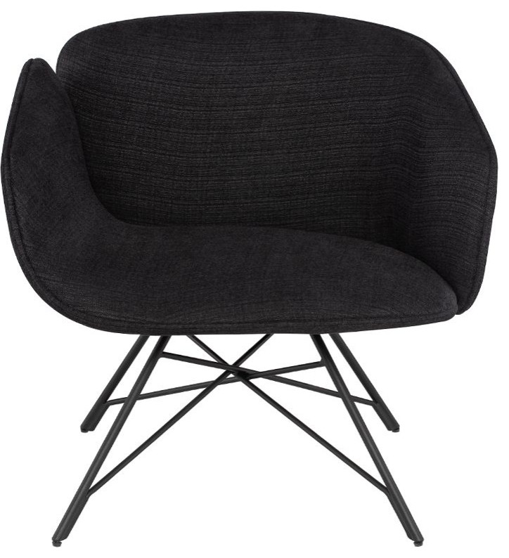 Nuevo Furniture Doppio Occasional Chair   Midcentury   Armchairs And Accent Chairs   by Unlimited Furniture Group  Houzz