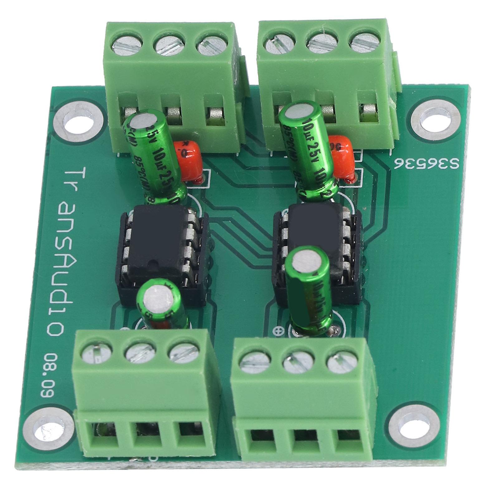 Converter Board Drv134pa Unbalanced To Balanced Low Distortion Dual Channel Stereo Conversion Board