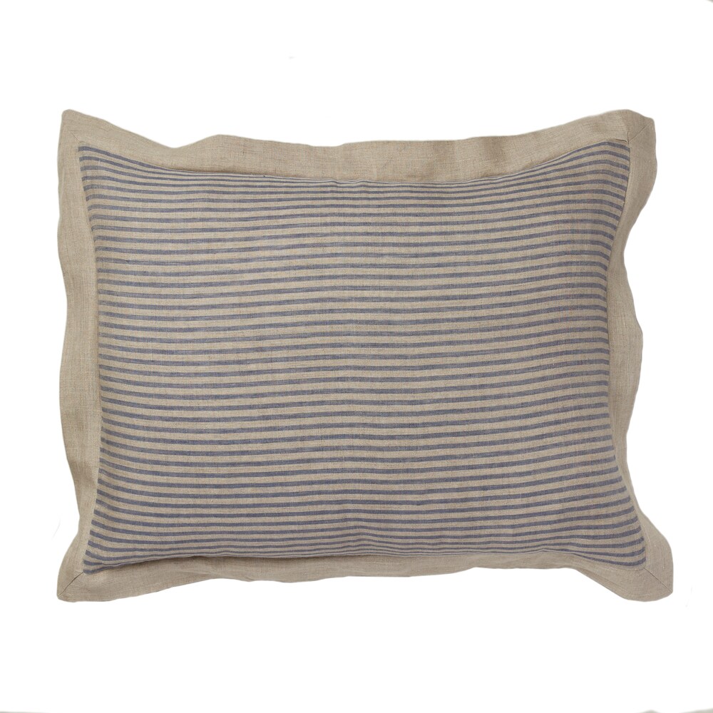 Linen Stripe Sham