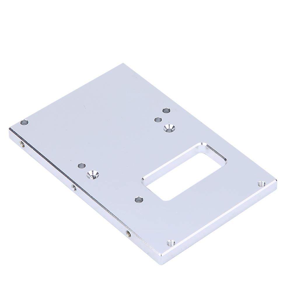 Aluminum Alloy 17g Steering Gear Fixing Plate Fit For Mn D90 Mn-99 Mn-91 Fj-45 Rc Accessories(silver Mn-010s )