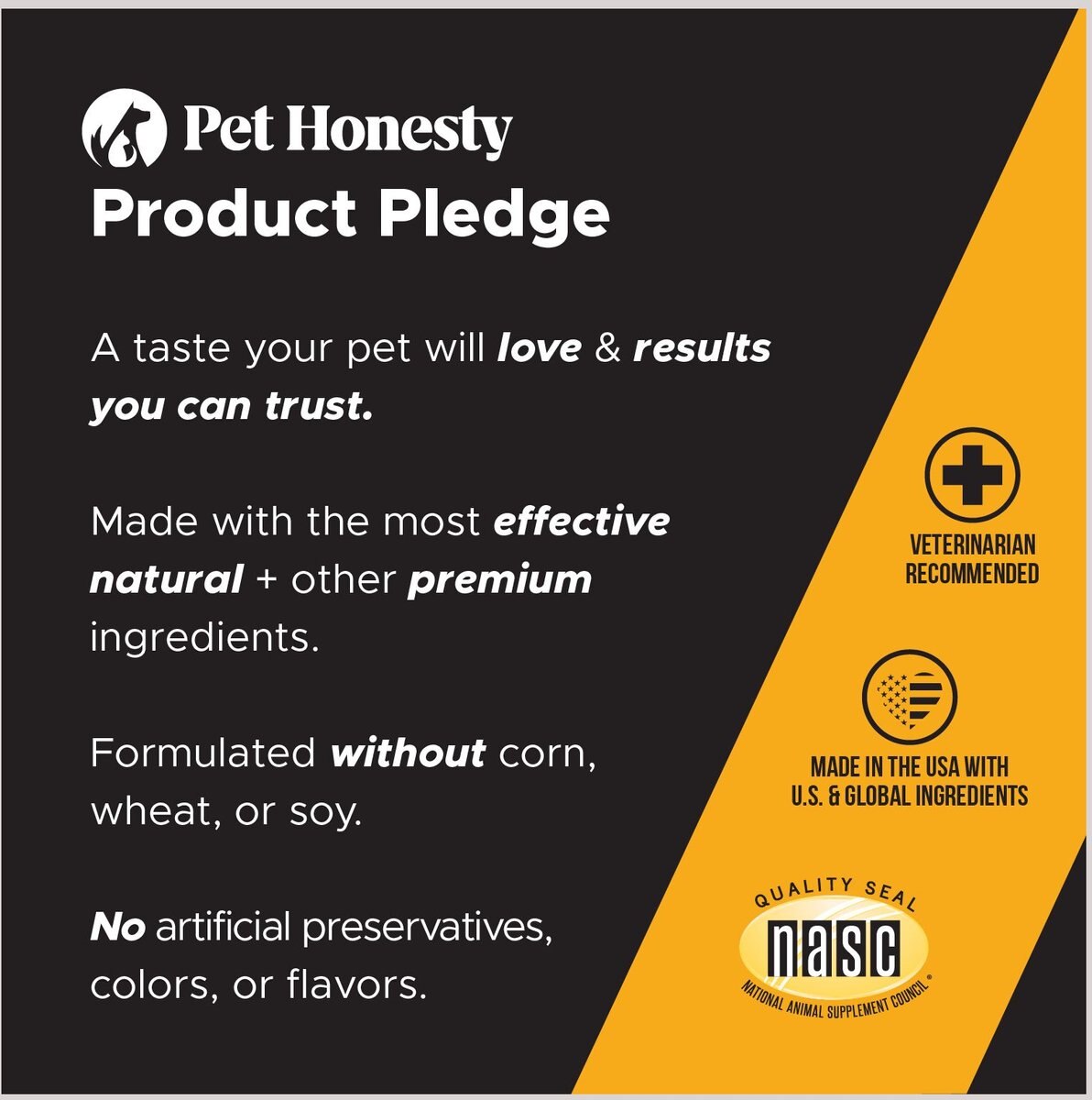 PetHonesty Allergy Support Salmon Flavored Soft Chews Allergy Supplement for Dogs