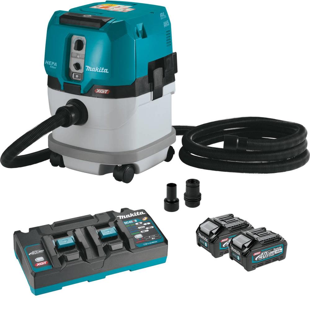 Makita 40V max XGT 4 Gallon HEPA Dry Dust Extractor Kit GCV04PMX from Makita