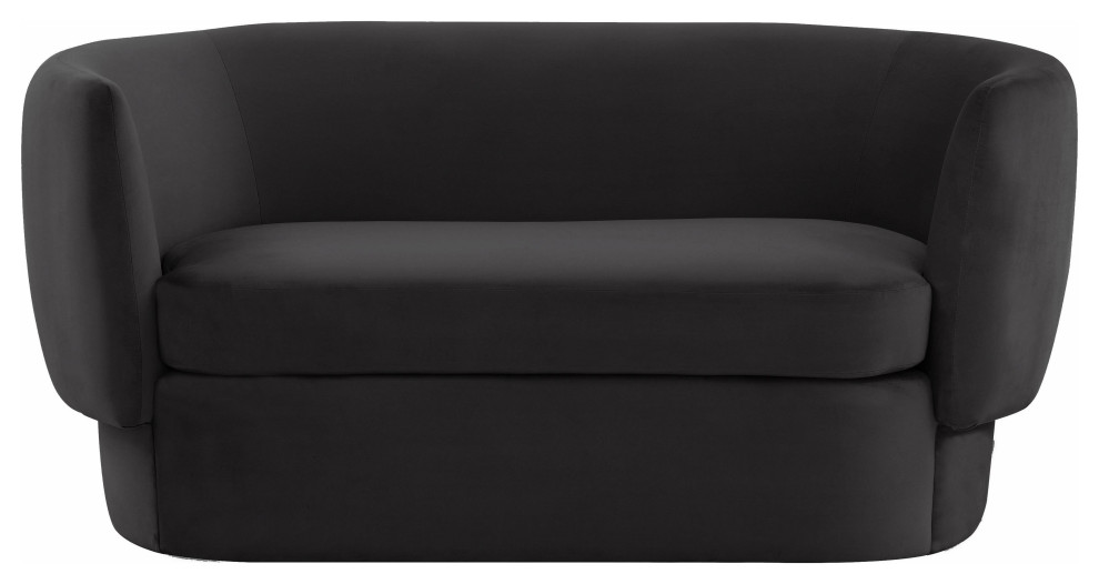 Isabella Velvet Loveseat   Contemporary   Loveseats   by TOV Furniture  Houzz