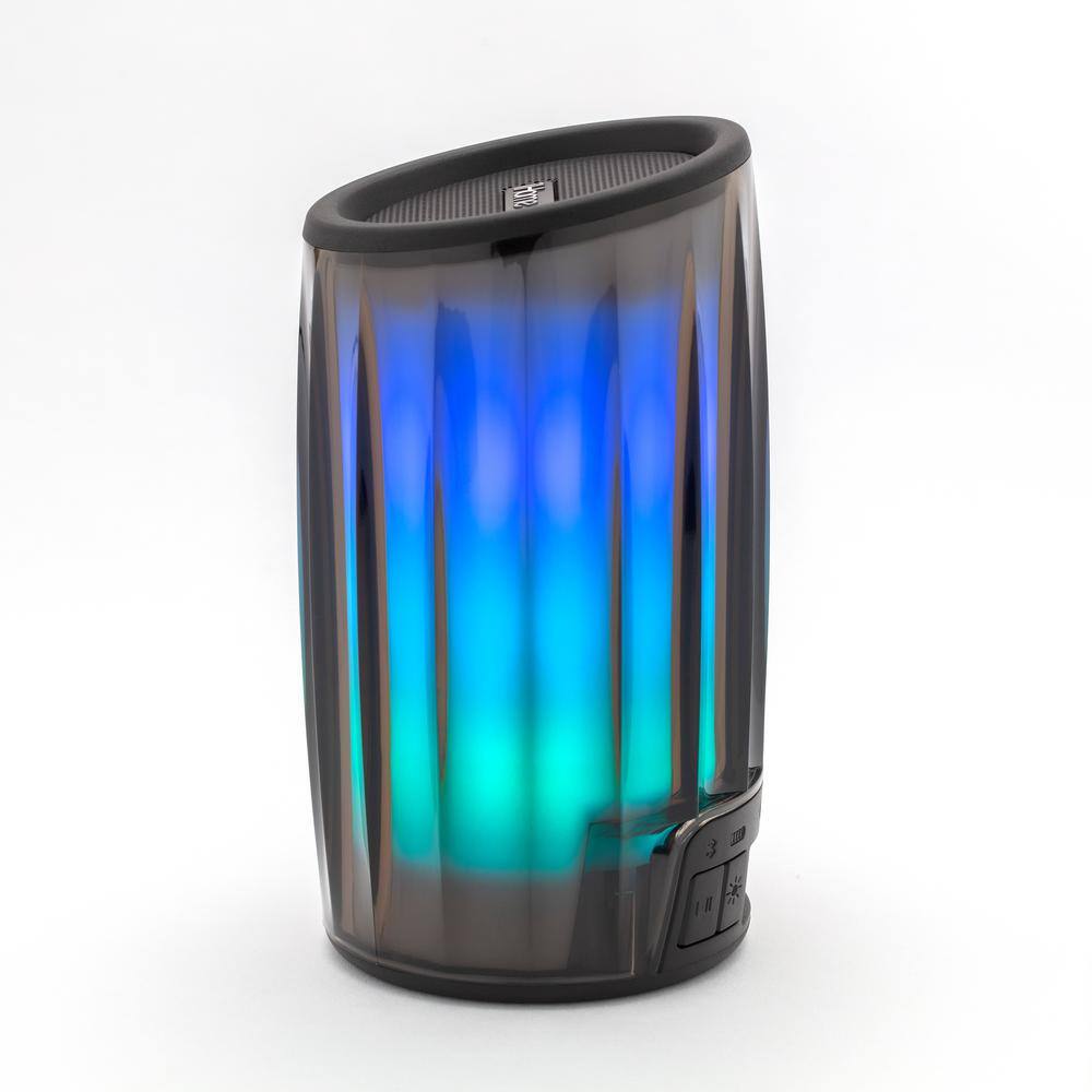 iHome PLAYGLOW Rechargeable Color Changing Portable Bluetooth Speaker IBT780B