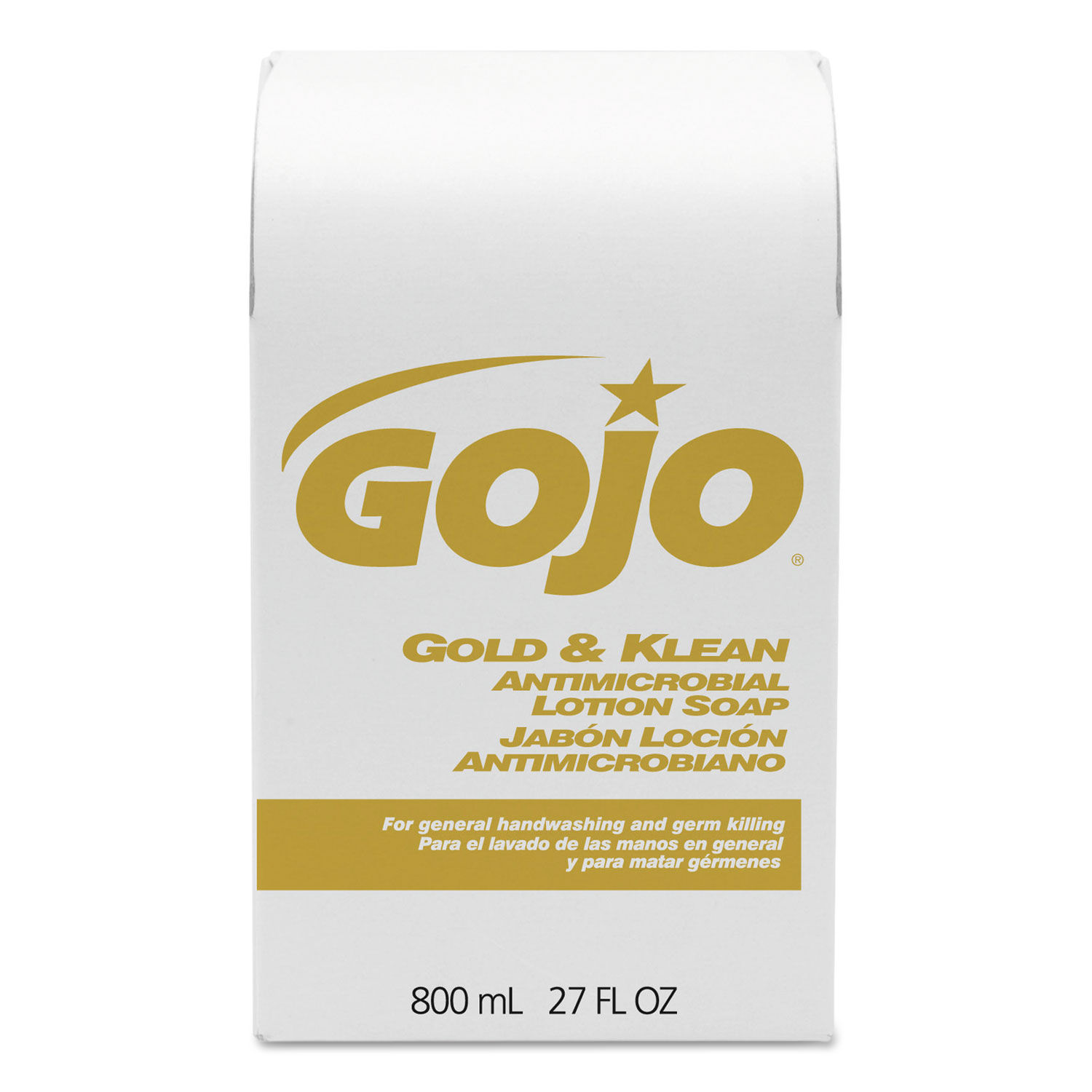 Gold and Klean Lotion Soap Bag-in-Box Dispenser Refill by GOJOandreg; GOJ912712CT