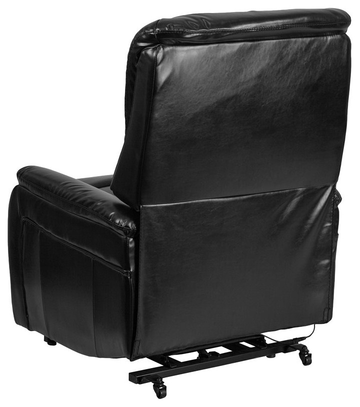 Flash Furniture Hercules Remote Powered Leathersoft Lift Recliner in Black   Contemporary   Recliner Chairs   by Furniture East Inc.  Houzz