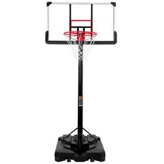 TIRAMISUBEST Portable Basketball HoopGoal with 6.6 ft. to 10 ft. H Adjustment for Youth and Adults MS1XY96479AAJ-C