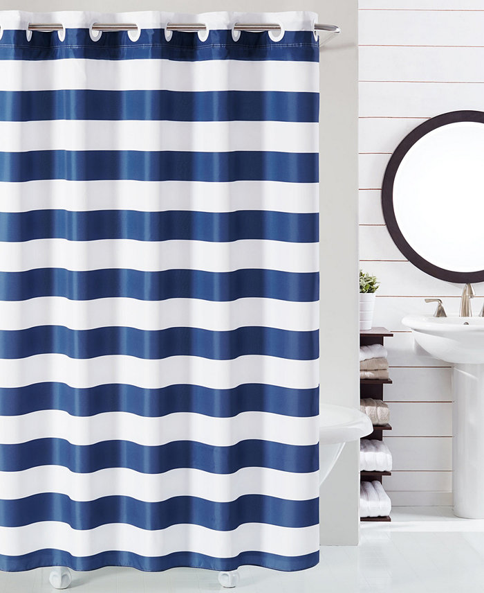 Hookless Cabana Stripe Shower Curtain