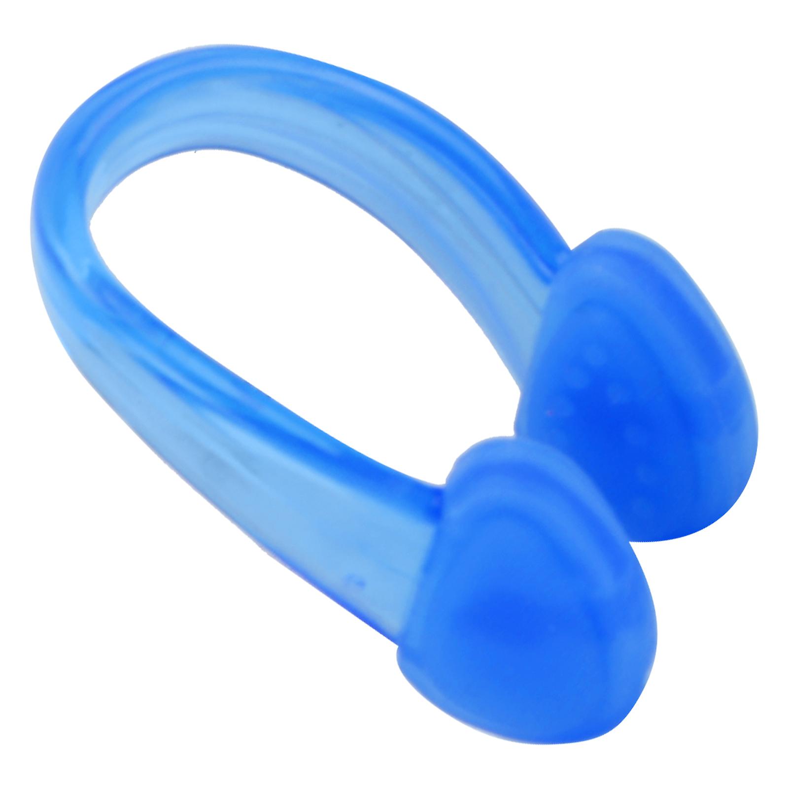 Swimming Nose Clips Waterproof Soft Silica Gel Surfing Nose Clip Plugs Protectorblue