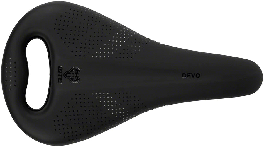 WTB Devo PickUp Medium Fusion Form Saddle - Cromoly Rail - Black