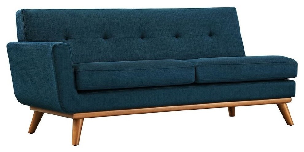 Engage Right Facing Sectional Sofa   Midcentury   Sectional Sofas   by Uber Bazaar  Houzz