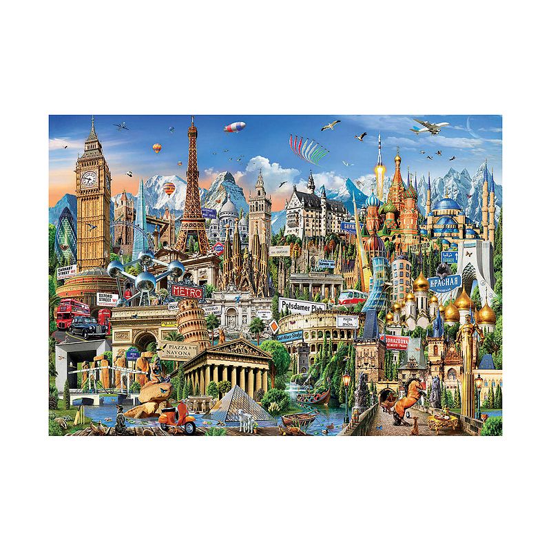 EDUCA Europe Landmarks 2000-Piece Puzzle