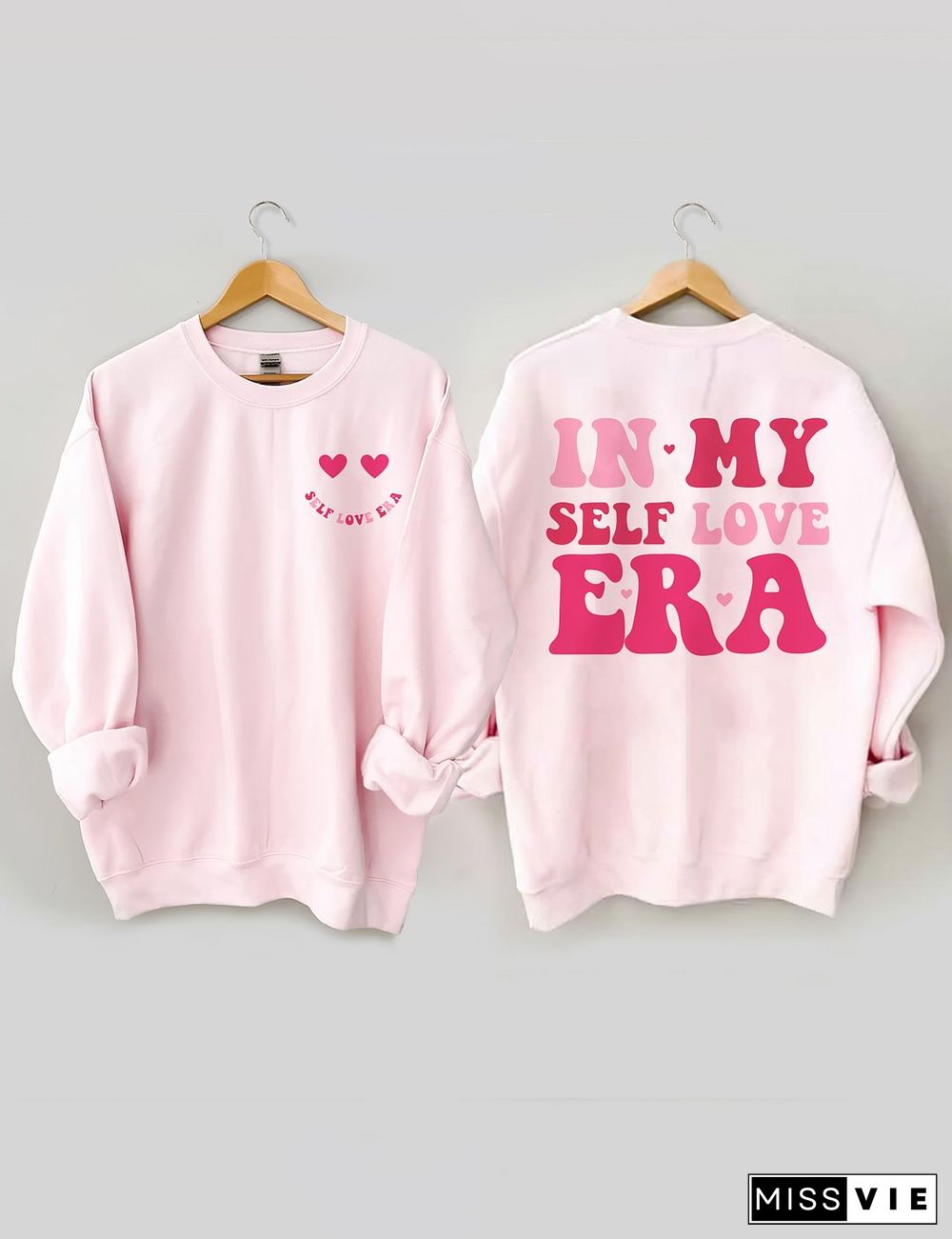 In My Self Love ERA 2-sided Printed Sweatshirt