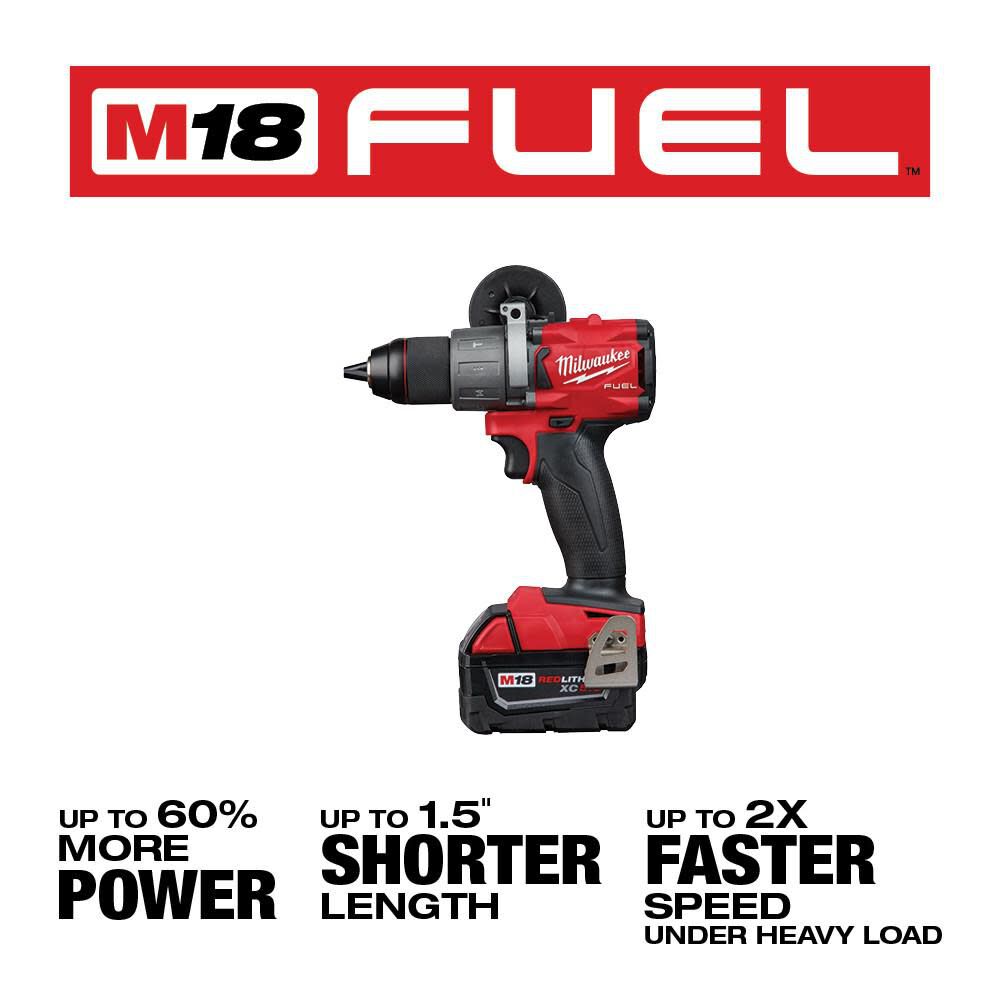 Milwaukee M18 FUEL 2-Tool Hammer Drill and SURGE Hydraulic Driver Combo Kit 2999-22 from Milwaukee