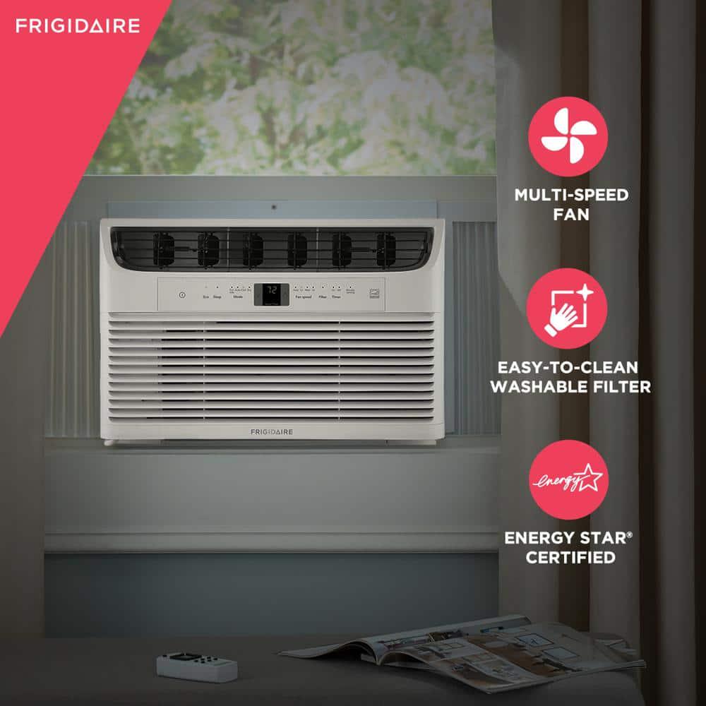 Frigidaire 6000 BTU 115Volt WindowMounted MiniCompact Air Conditioner with FullFunction Remote Control