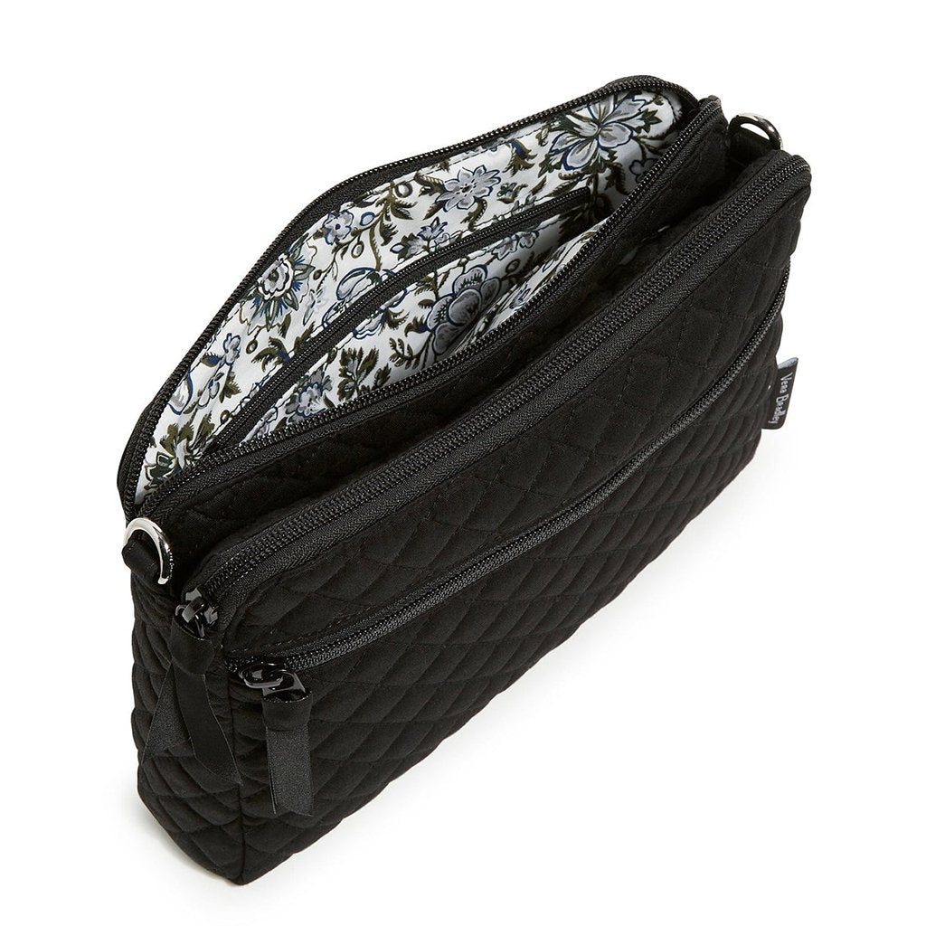 Vera Bradley  Triple Compartment Crossbody in Black