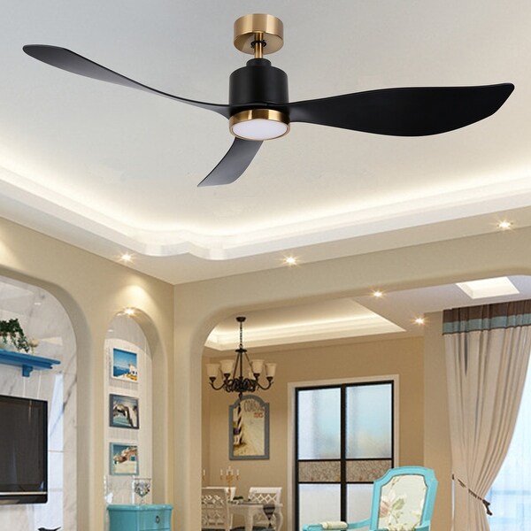 OVIOS Elegant 52-inch 2-in-1 Ceiling Fan Light with Remote Control Shopping - The Best Deals on Ceiling Fans | 40085609