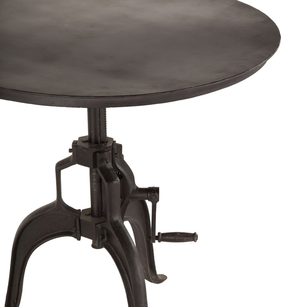 Artezia Adjustable Side Table   Industrial   Side Tables And End Tables   by World Interiors  Houzz