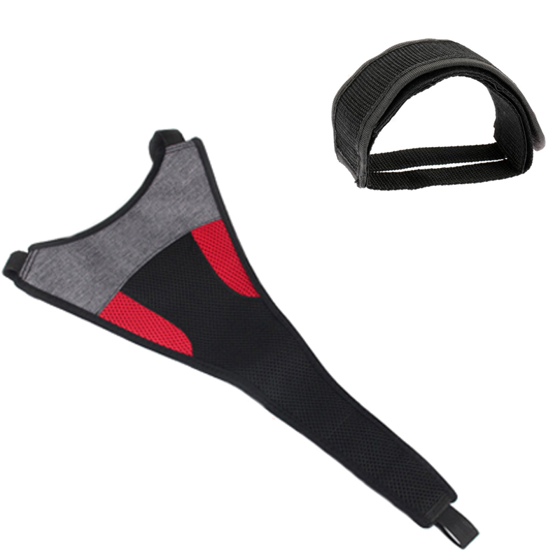 Combined Set include Bicycle Sweat Guard Trainer net and  Bike Pedal Straps fit for cycling