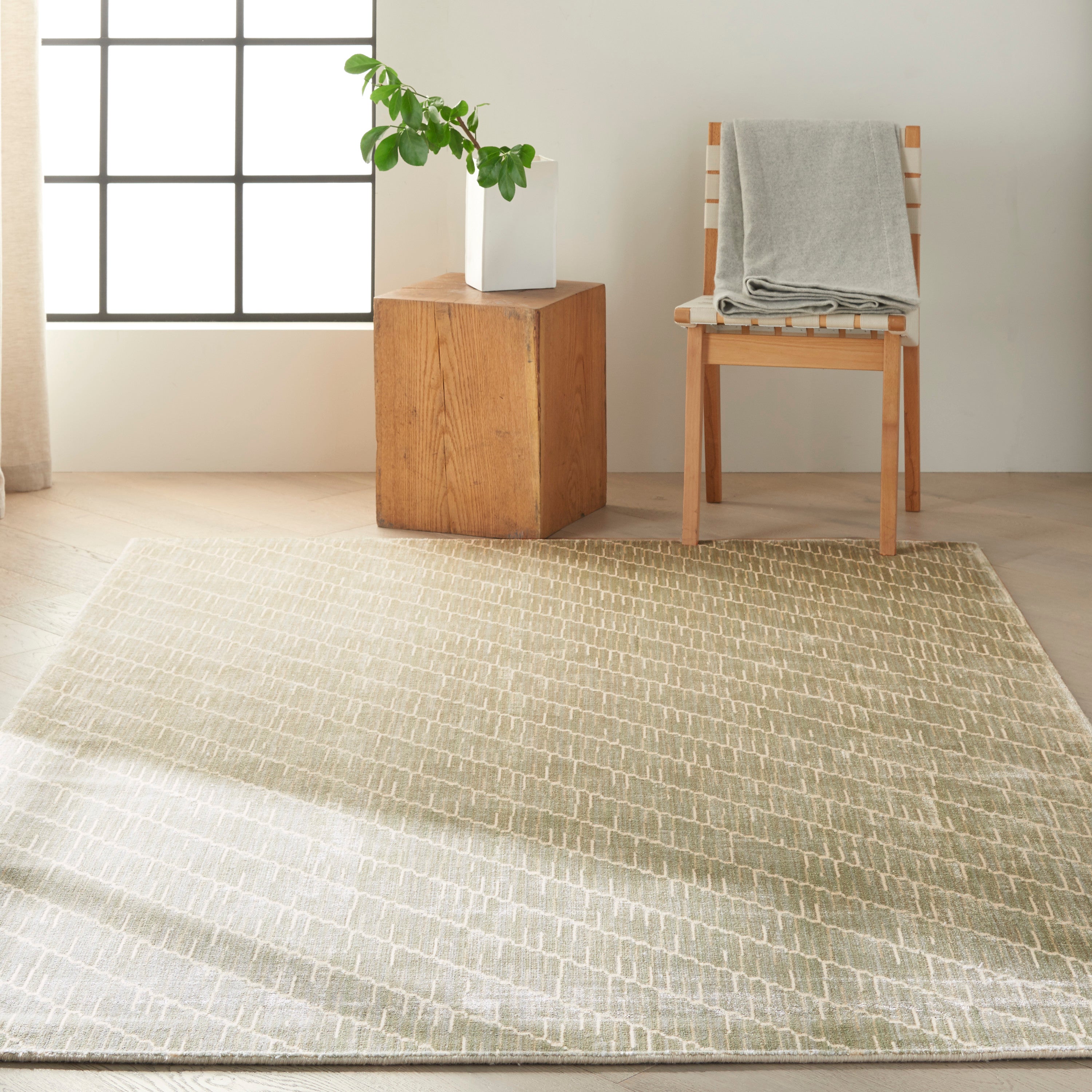 Maya Hand Loomed Mica Rug