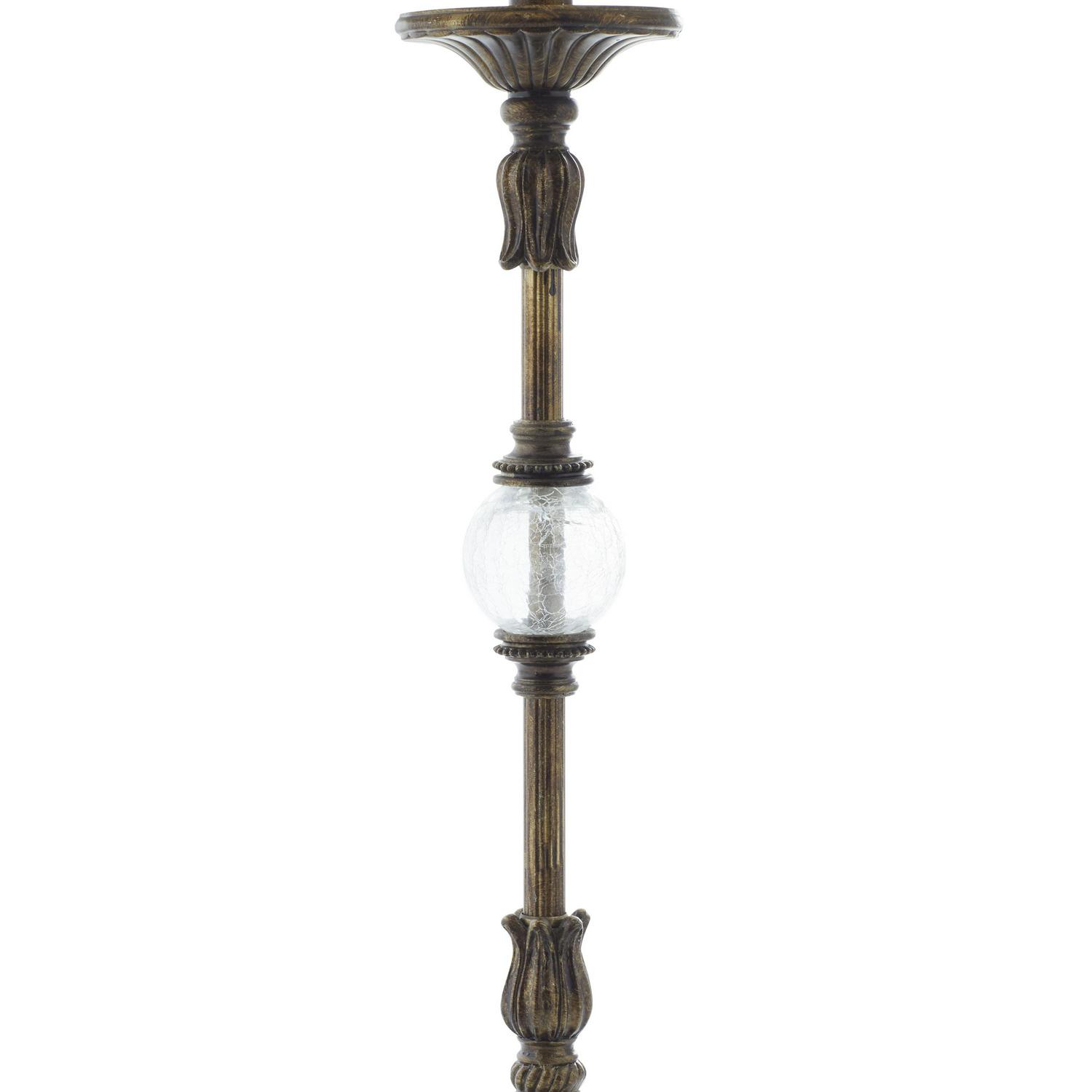 DecMode Bronze Polystone Tuscan Buffet Lamp 34