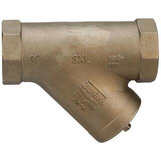 Zurn 3 in. SXL Cast Bronze Wye Type Strainer Lead Free 3-SXL