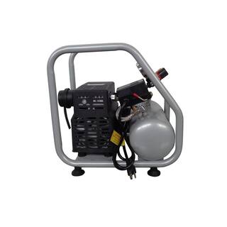 California Air Tools 1.0 Gal. Light and Quiet Steel Tank Electric Portable Air Compressor with Panel 1P1060SP