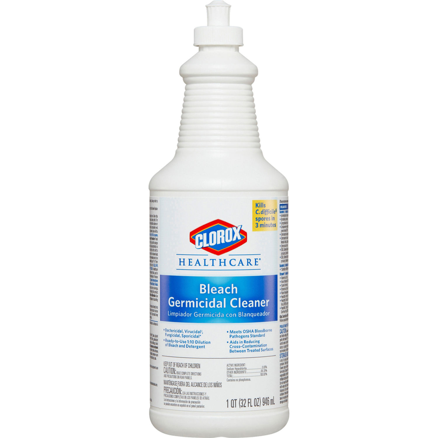 Bleach Germicidal Cleaner by The Clorox Company CLO68832CT