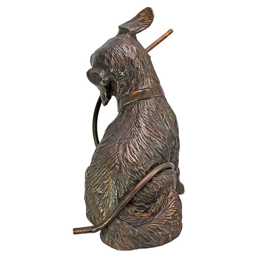 Raining Dogs Piped Bronze Garden Statue by Design Toscano