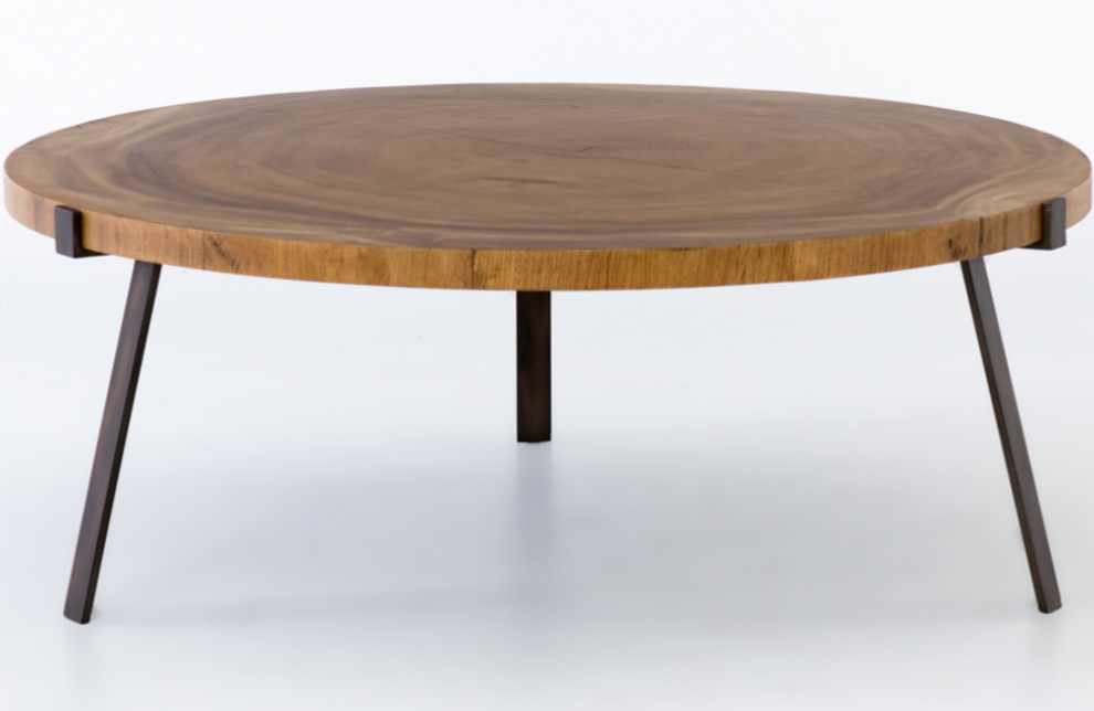 Evans Coffee Table   Industrial   Coffee Tables   by Marco Polo Imports  Houzz