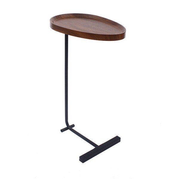 Narrow CShaped Side Table