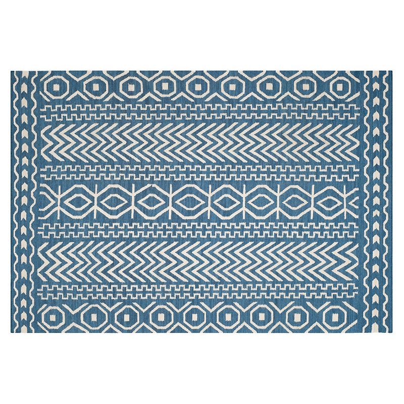 Safavieh Dhurries Multi Pattern Handwoven Flatweave Wool Rug