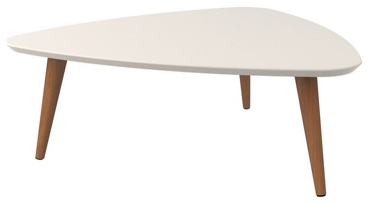 Manhattan Comfort Utopia High Triangle Coffee Table  Splayed Legs   Midcentury   Coffee Tables   by Manhattan Comfort  Houzz