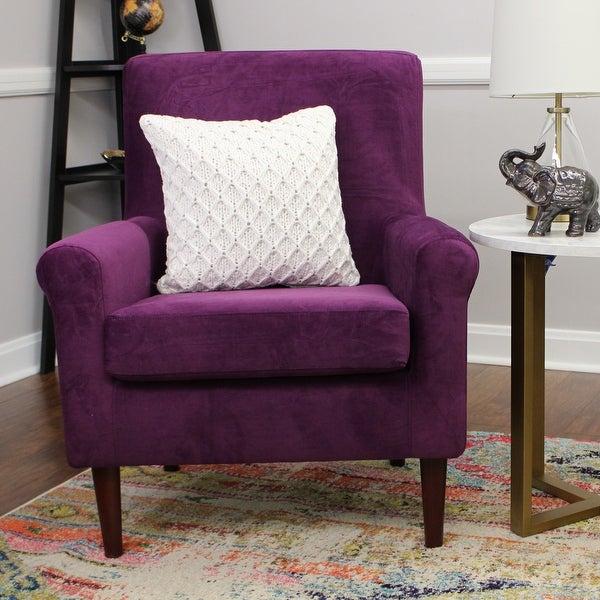 Raelynn Rolled Arm Lounge Chair， Multiple Colors
