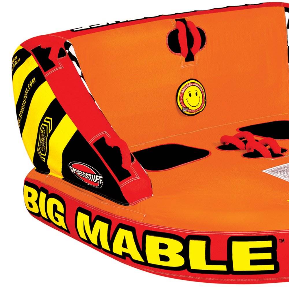 Sportsstuff Inflatable Big Mable Sitting Double Rider Towable Boat and Lake Tube