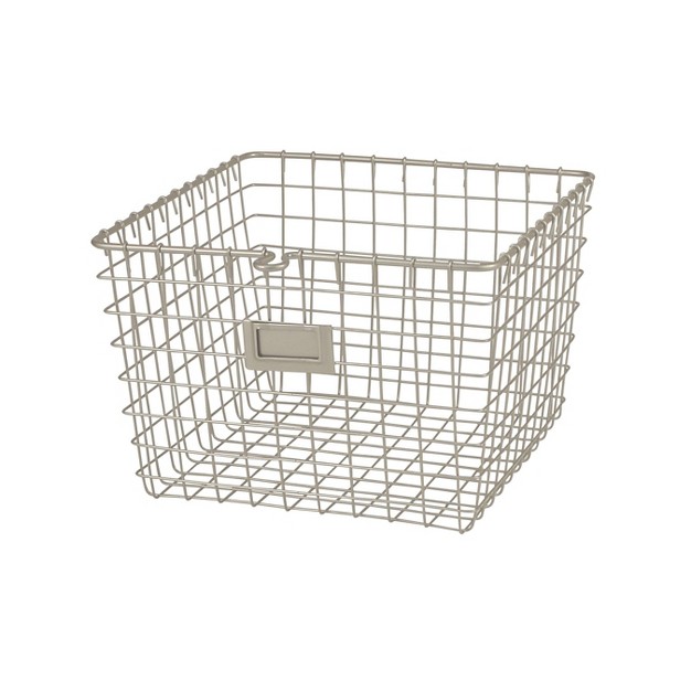 Spectrum Diversified Medium Storage Basket Silver