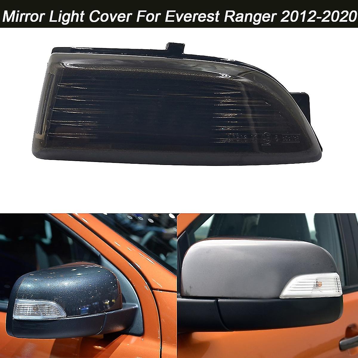 Left+right Rearview Mirror Light Cover Indicator Turn Signal Lamp Cover For Everest 2012-2020(witho