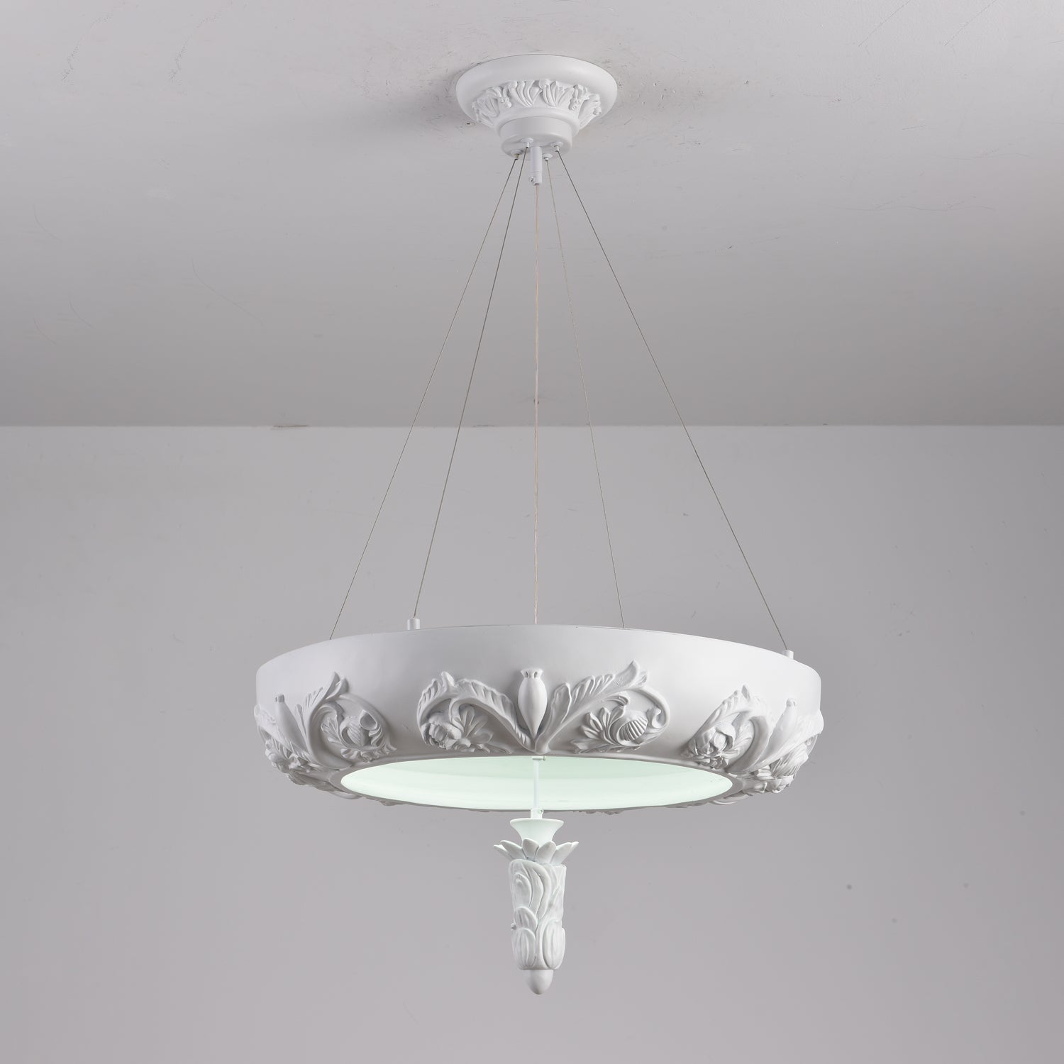 Artistic Carved Chandelier