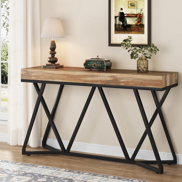 Wood effect Sofa Table