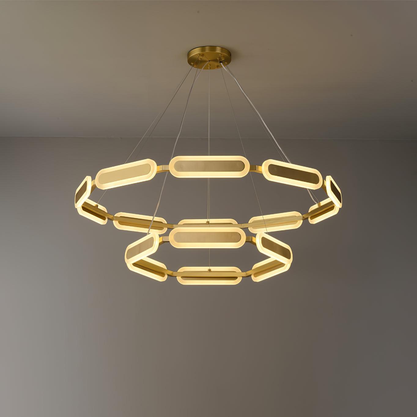 Swirl Chandelier