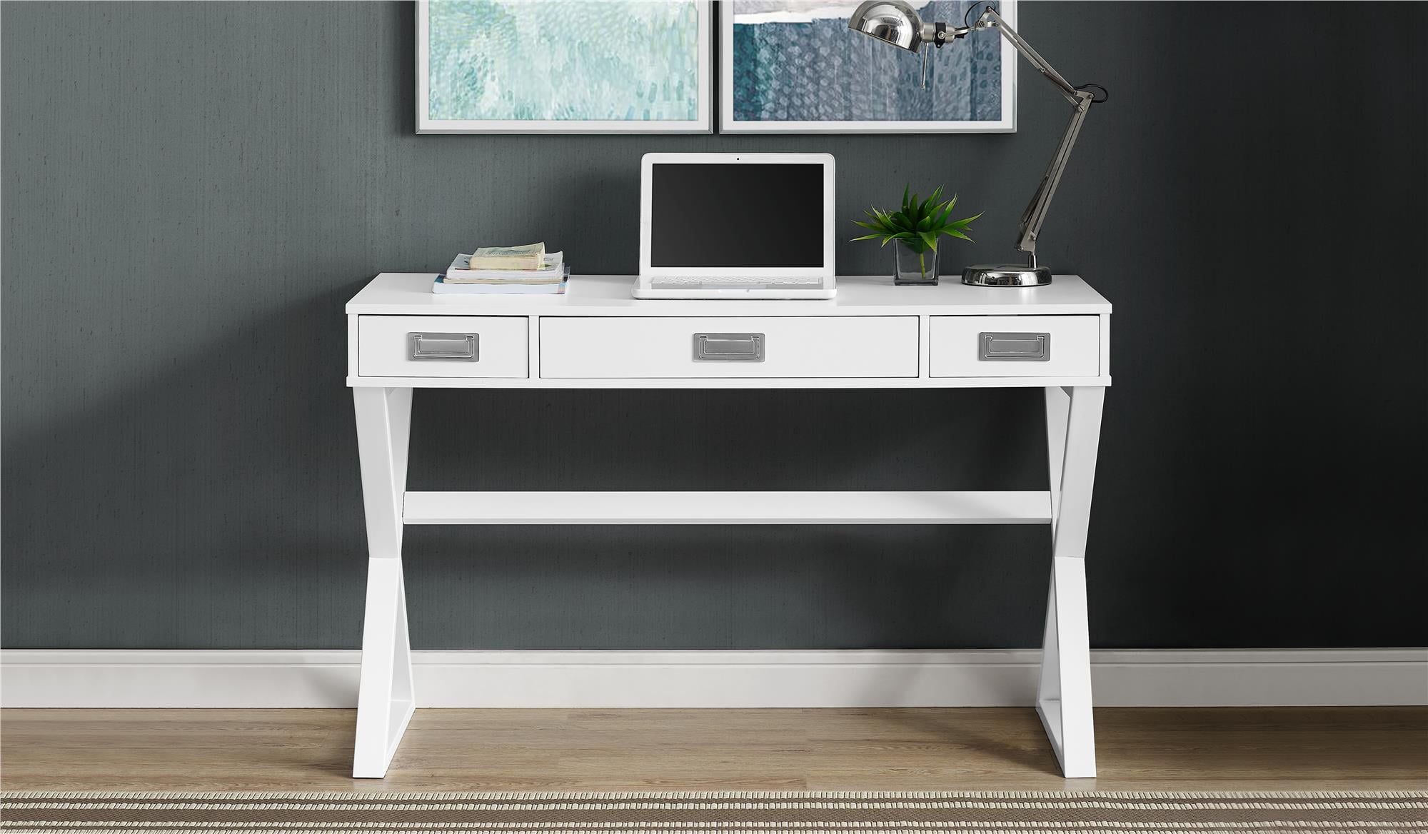 Better Homes & Gardens Crossmark Campaign Desk, White