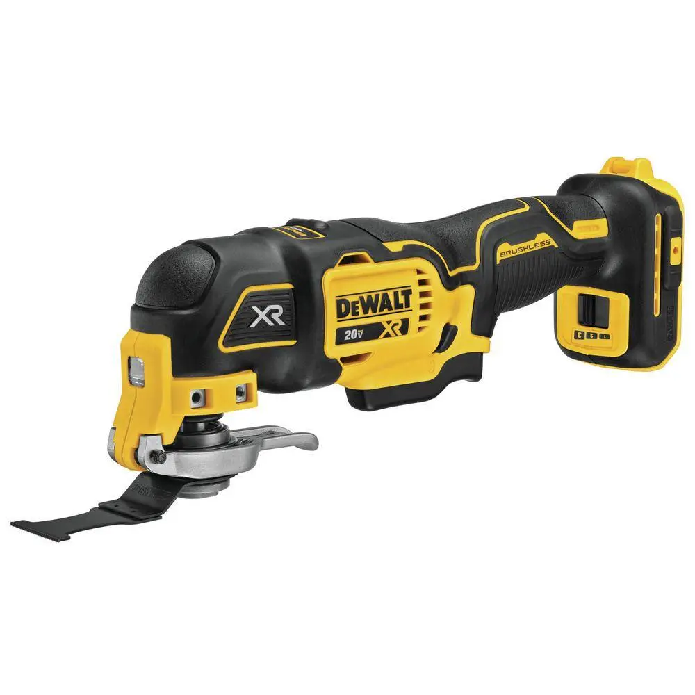 DEWALT 20V MAX XR Cordless Brushless 12 in. DrillDriver Kit and 20V Cordless Brushless Oscillating Tool (Tools Only) DCD791P1WDCS356