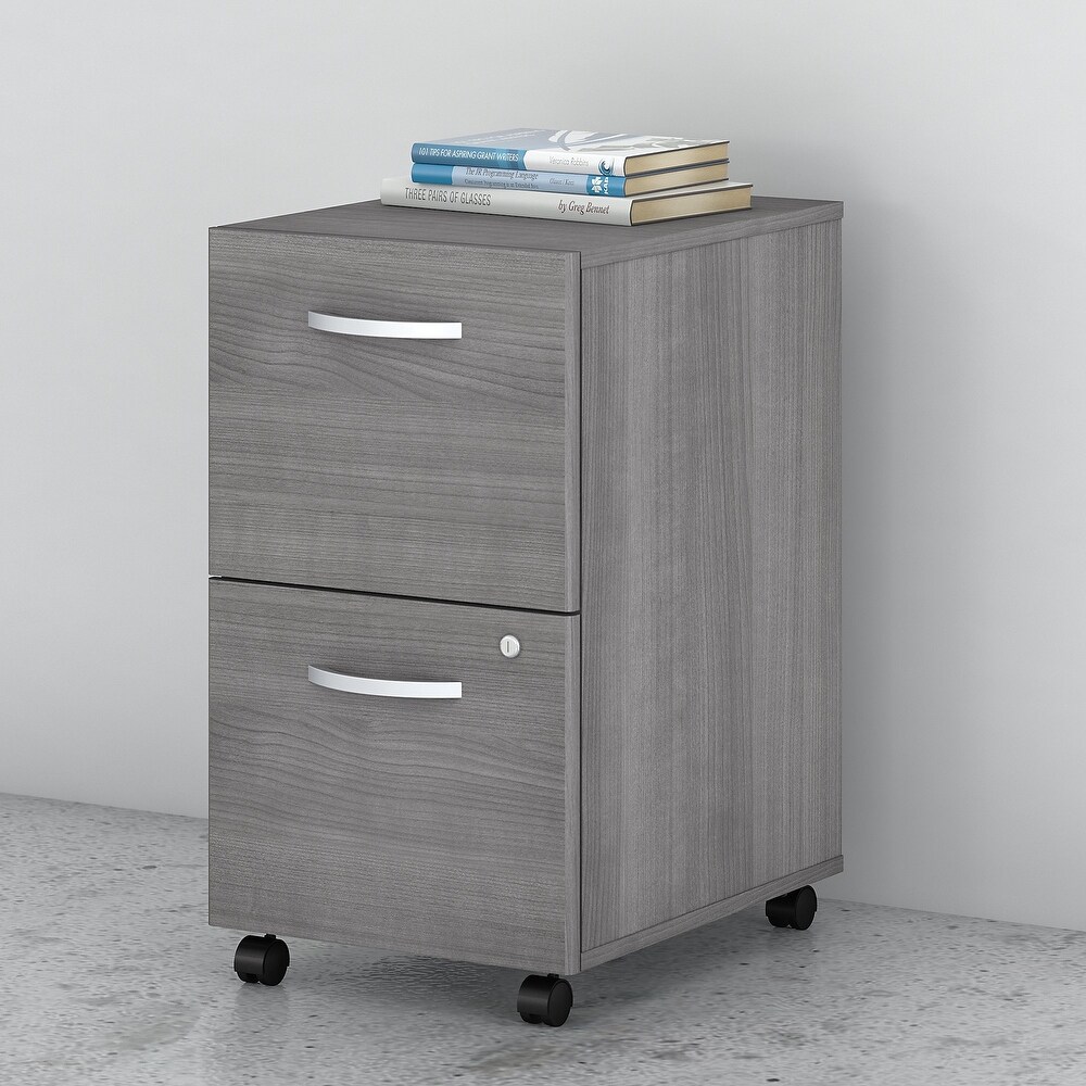 Studio C 2 drawer Mobile File Cabinet by Bush Business Furniture