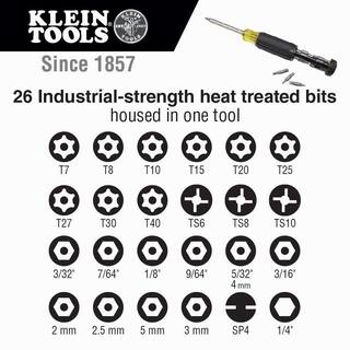 Klein Tools 27-in-1 Multi-Bit Tamperproof Screwdriver 32307