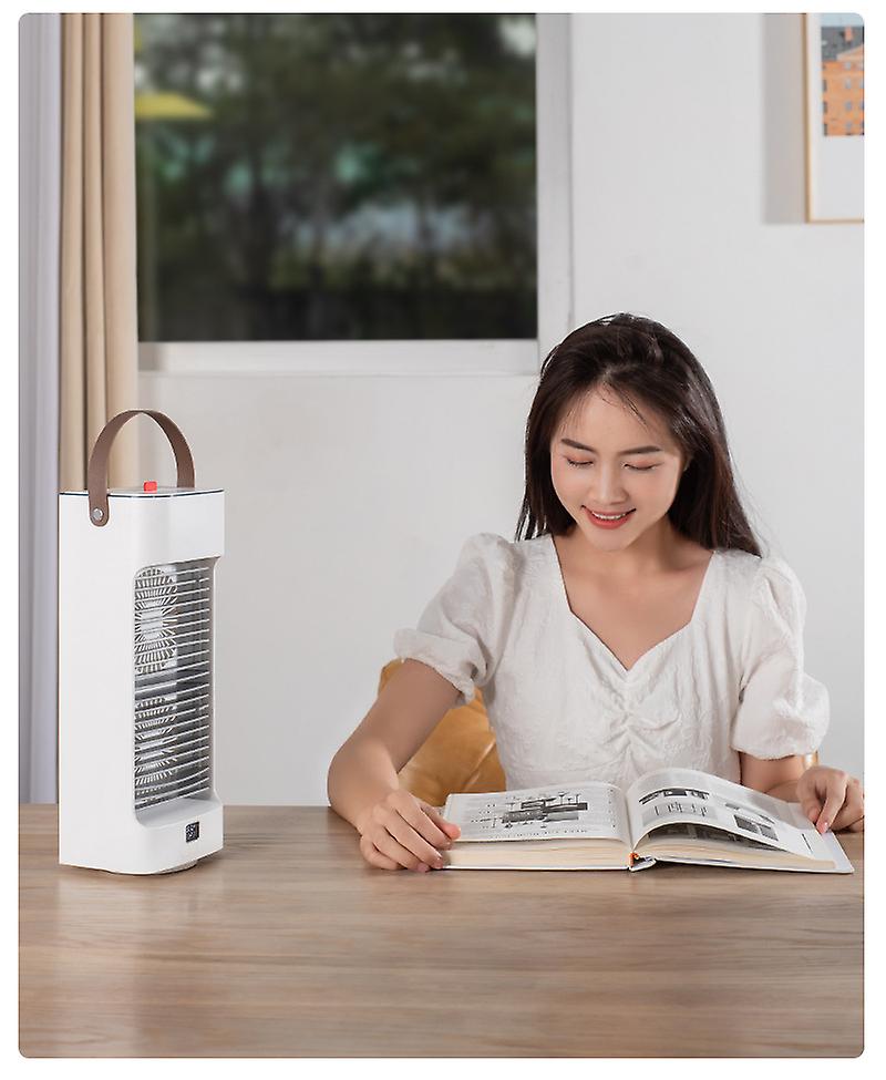 Portable Home Air Conditioner 4000mah Rechargeable 450ml Double Spray Water Cooling Fan