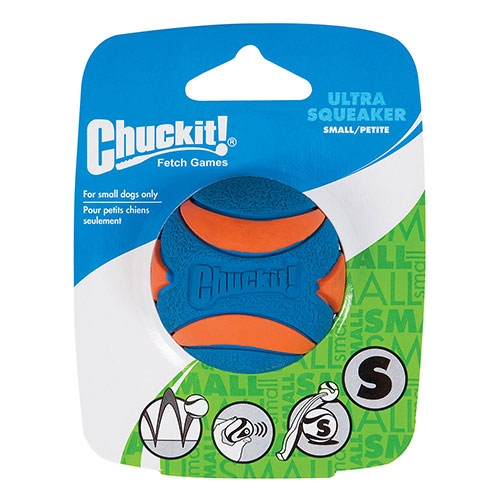 Chuckit! Ultra Squeaker Ball Dog Toy Small 52070